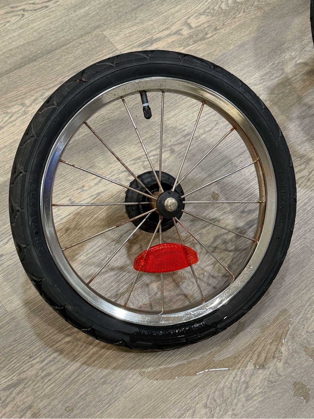 Graco Fast Action Jogger Stroller Back Rear Wheel Tire Replacement 16 X 1.75